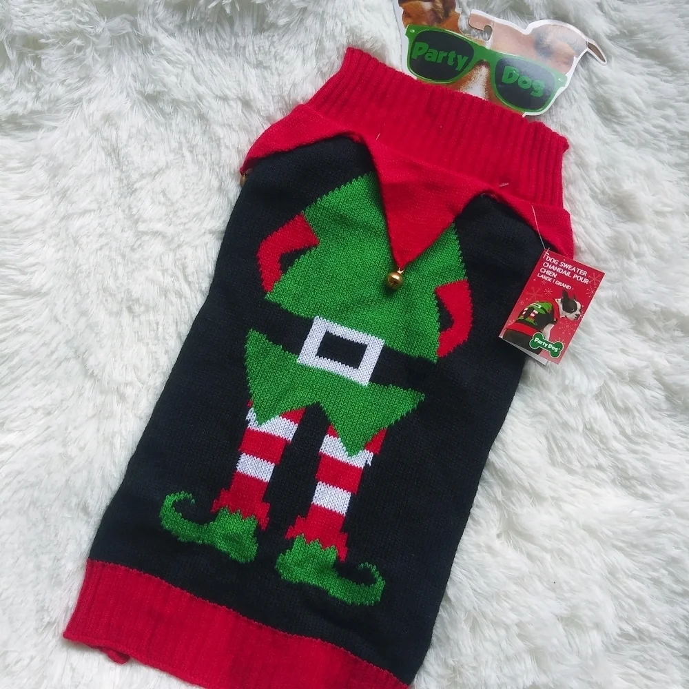🎯🎯 SALE 🎯🎯 NWT Dog pets Elf Sweater Sz Med